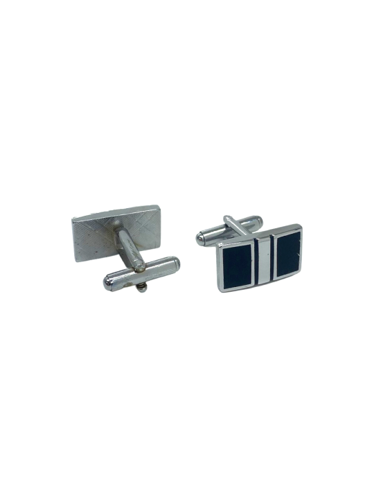 Men's steel cufflinks