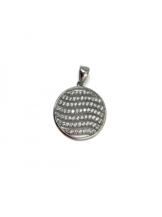 Silver women's pendant