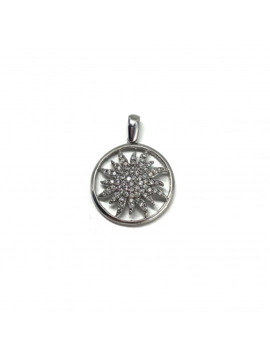 Silver women's pendant