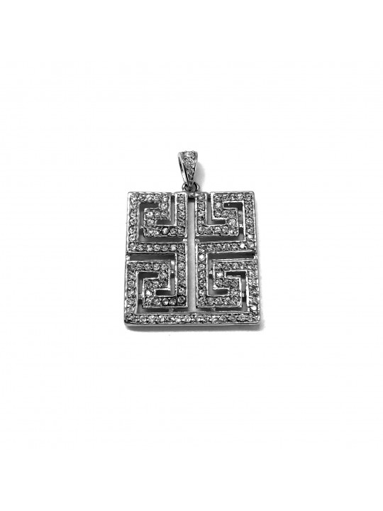 Silver women's pendant