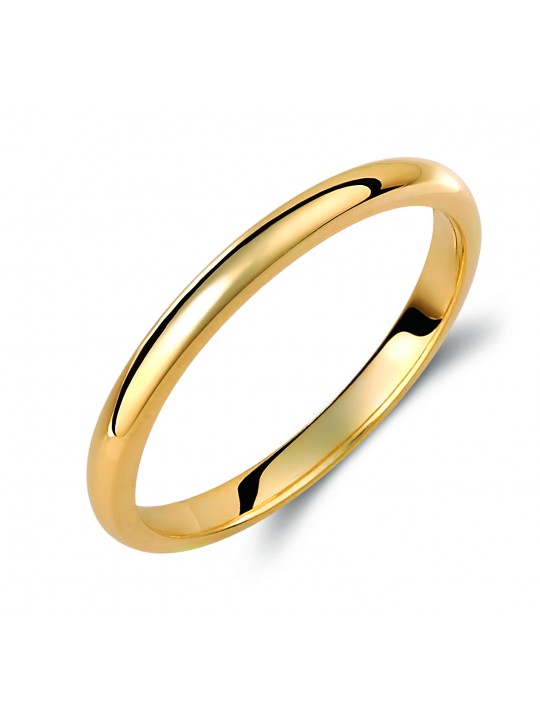 Golden wedding ring