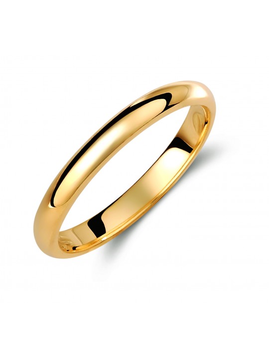 Golden wedding ring