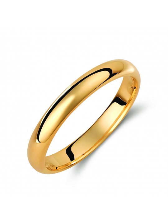 Golden wedding ring