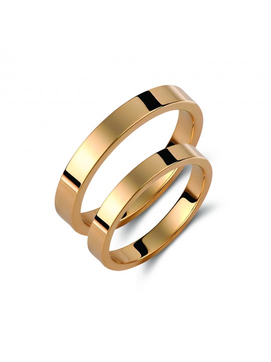 Golden wedding ring