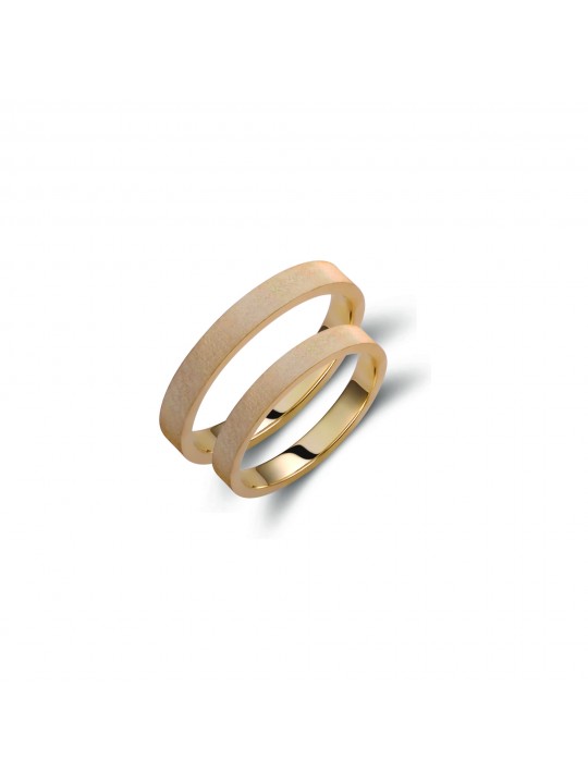 Golden wedding ring