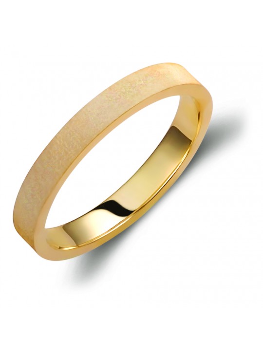 Golden wedding ring