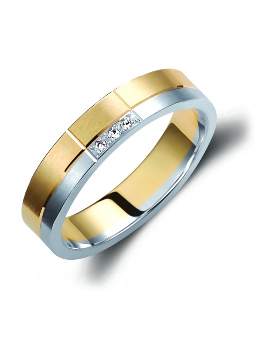 Golden wedding ring