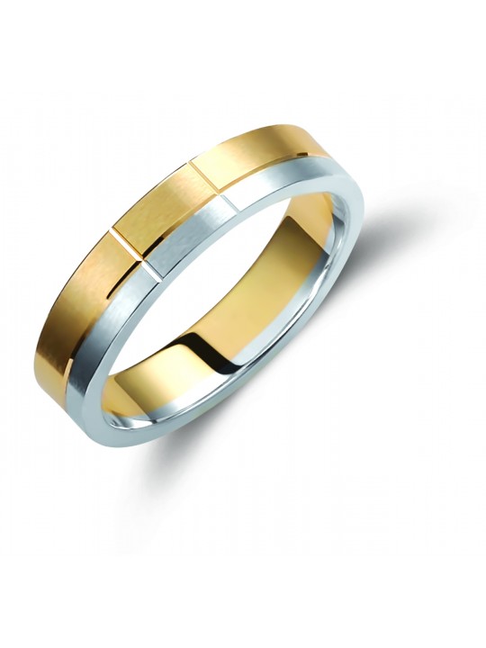 Golden wedding ring