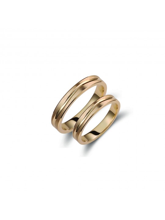 Golden wedding ring