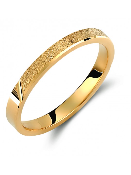 Golden wedding ring