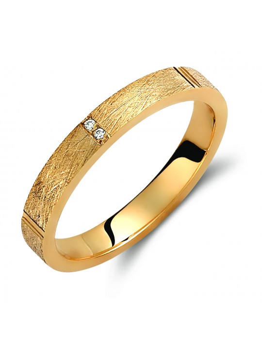 Golden wedding ring