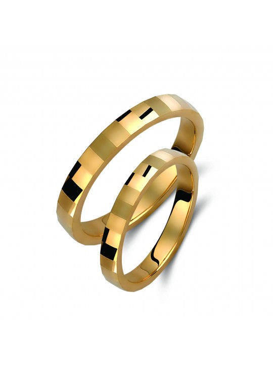 Golden wedding ring