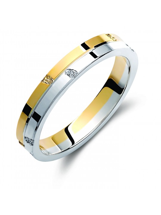 Golden wedding ring