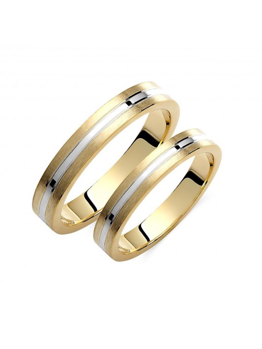 Golden wedding ring