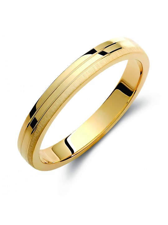 Golden wedding ring