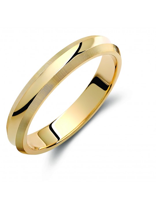 Golden wedding ring