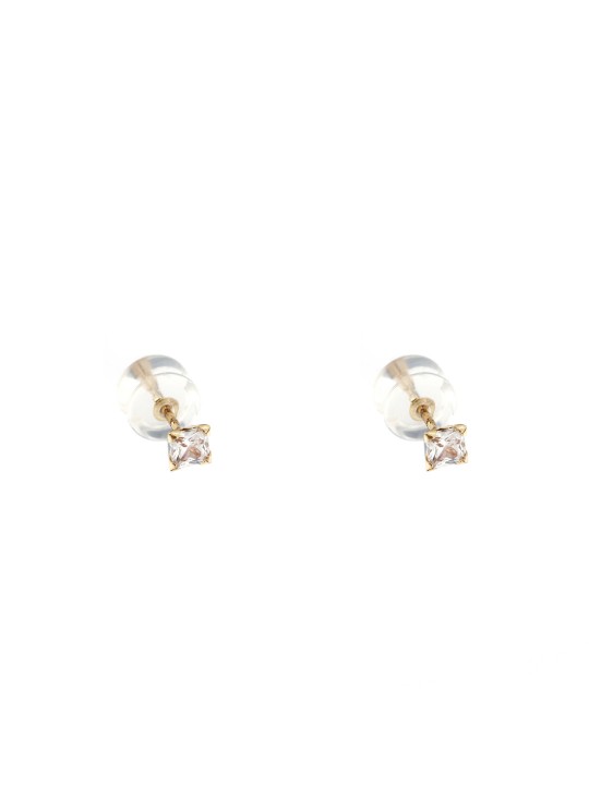 Zircon earrings