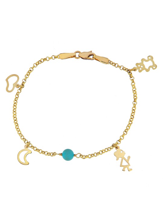 Gold bracelet kids